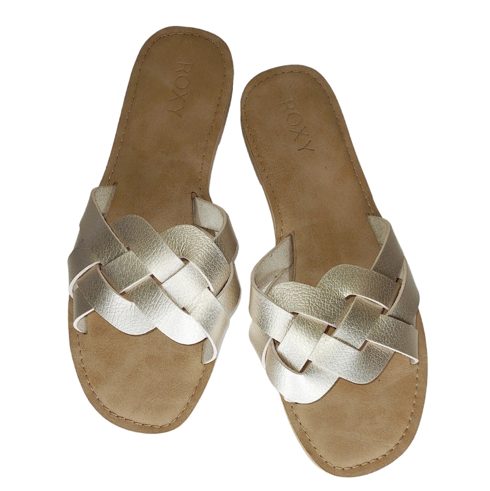 Roxy Edessa Braided Slide Sandal